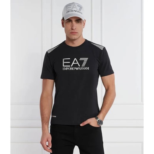 EA7 T-shirt | Regular Fit ze sklepu Gomez Fashion Store w kategorii T-shirty męskie - zdjęcie 184339195