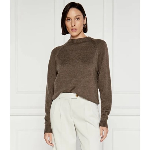 Max Mara Leisure Wełniany sweter | Regular Fit ze sklepu Gomez Fashion Store w kategorii Swetry damskie - zdjęcie 184339205