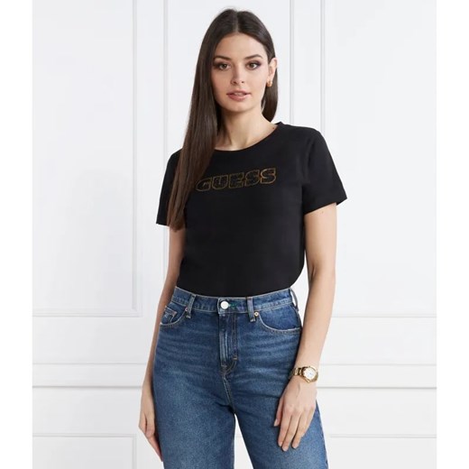 GUESS T-shirt | Regular Fit ze sklepu Gomez Fashion Store w kategorii Bluzki damskie - zdjęcie 184339225