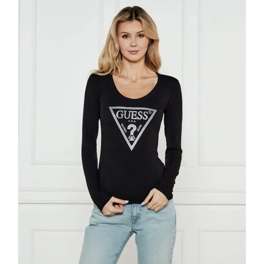 GUESS Bluzka | Slim Fit ze sklepu Gomez Fashion Store w kategorii Bluzki damskie - zdjęcie 184339226