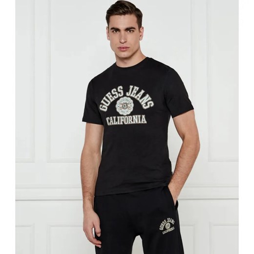 Guess Jeans T-shirt | Slim Fit ze sklepu Gomez Fashion Store w kategorii T-shirty męskie - zdjęcie 184339296