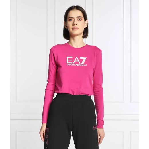 EA7 Bluzka | Regular Fit ze sklepu Gomez Fashion Store w kategorii Bluzki damskie - zdjęcie 184339308