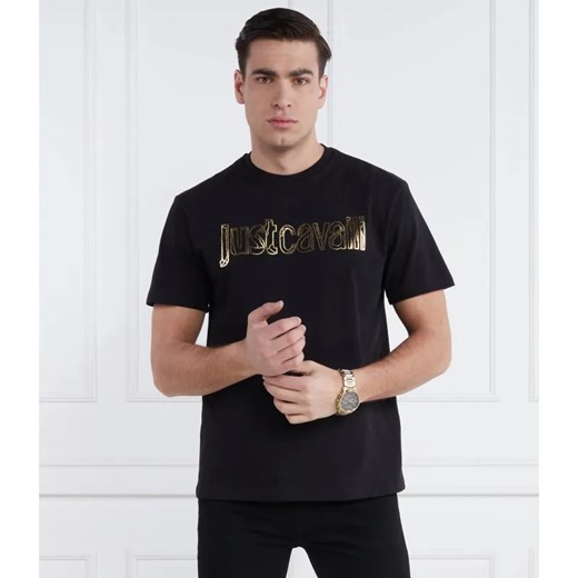 Just Cavalli T-shirt | Regular Fit ze sklepu Gomez Fashion Store w kategorii T-shirty męskie - zdjęcie 184339317