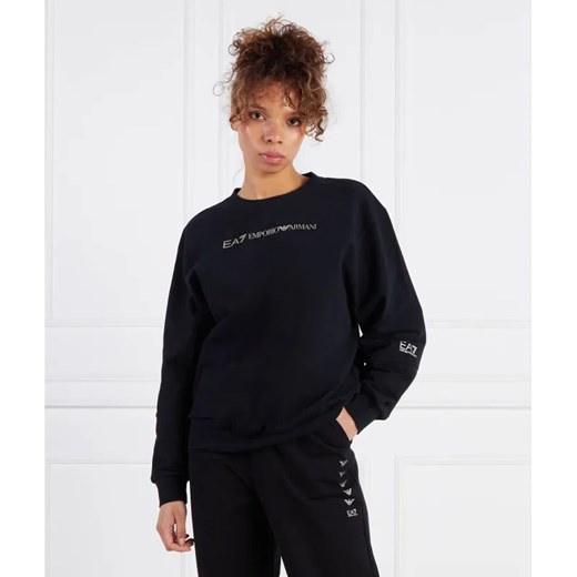 EA7 Bluza | Regular Fit ze sklepu Gomez Fashion Store w kategorii Bluzy damskie - zdjęcie 184339328