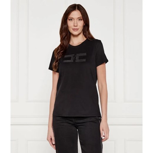 Elisabetta Franchi T-shirt | Slim Fit ze sklepu Gomez Fashion Store w kategorii Bluzki damskie - zdjęcie 184339329