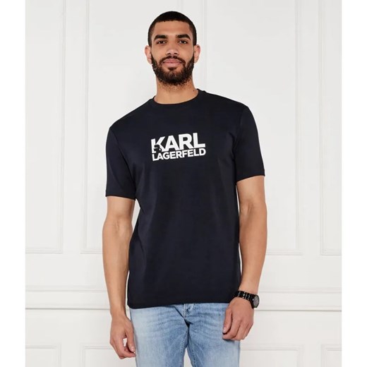Karl Lagerfeld T-shirt | Regular Fit ze sklepu Gomez Fashion Store w kategorii T-shirty męskie - zdjęcie 184339336