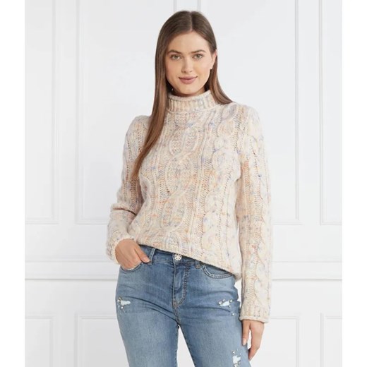 Marc Cain Wełniany sweter | Regular Fit ze sklepu Gomez Fashion Store w kategorii Swetry damskie - zdjęcie 184339345