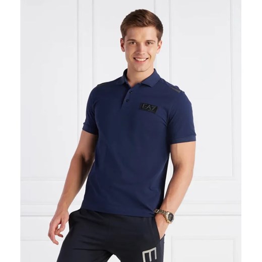 EA7 Polo | Regular Fit ze sklepu Gomez Fashion Store w kategorii T-shirty męskie - zdjęcie 184339356