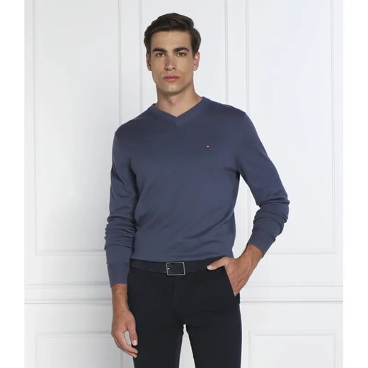 Tommy Hilfiger Sweter | Regular Fit | z dodatkiem kaszmiru ze sklepu Gomez Fashion Store w kategorii Swetry męskie - zdjęcie 184339368