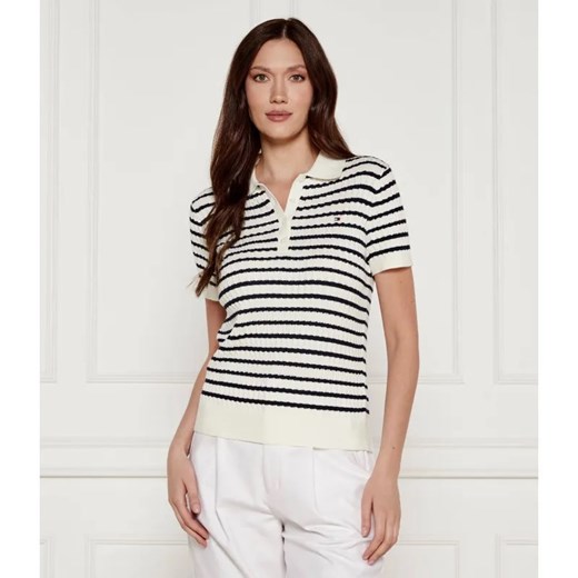 Tommy Hilfiger Polo | Regular Fit ze sklepu Gomez Fashion Store w kategorii Swetry damskie - zdjęcie 184339397
