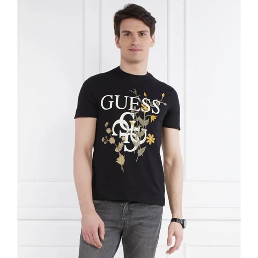 GUESS T-shirt | Slim Fit ze sklepu Gomez Fashion Store w kategorii T-shirty męskie - zdjęcie 184339399