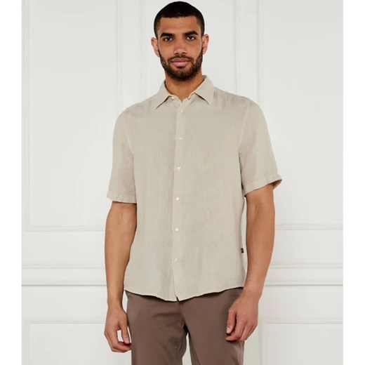 BOSS ORANGE Lniana koszula Rash_2_M | Regular Fit ze sklepu Gomez Fashion Store w kategorii Koszule męskie - zdjęcie 184339476