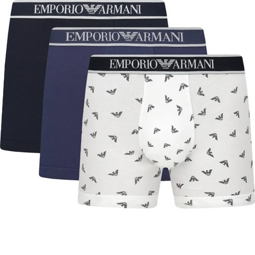 Emporio Armani Bokserki 3-pack Emporio Armani S wyprzedaż Gomez Fashion Store