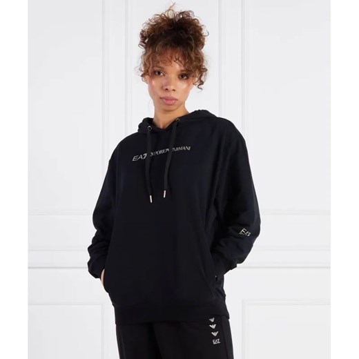 EA7 Bluza | Regular Fit ze sklepu Gomez Fashion Store w kategorii Bluzy damskie - zdjęcie 184339519
