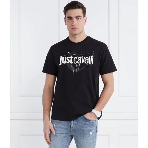 Just Cavalli T-shirt | Regular Fit ze sklepu Gomez Fashion Store w kategorii T-shirty męskie - zdjęcie 184339525
