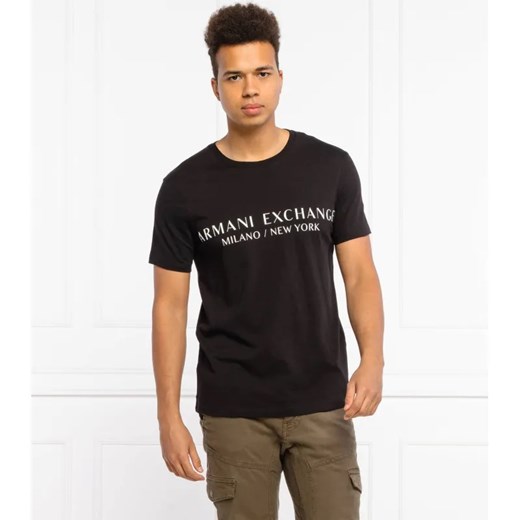 Armani Exchange T-shirt | Slim Fit ze sklepu Gomez Fashion Store w kategorii T-shirty męskie - zdjęcie 184339528