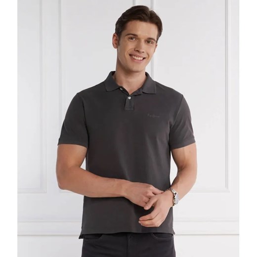 Pepe Jeans London Polo NEW OLIVER | Regular Fit ze sklepu Gomez Fashion Store w kategorii T-shirty męskie - zdjęcie 184339556