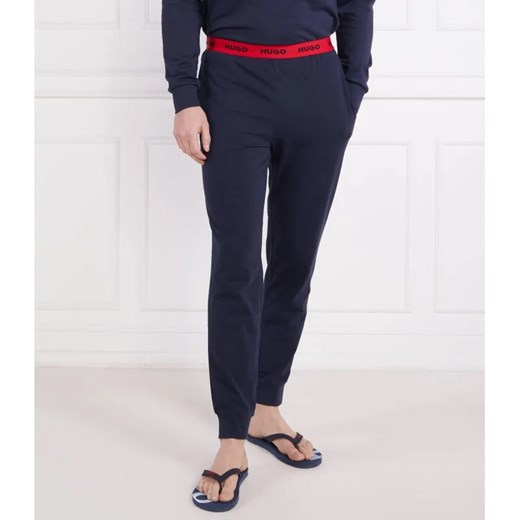 Hugo Bodywear Spodnie od piżamy | Regular Fit ze sklepu Gomez Fashion Store w kategorii Piżamy męskie - zdjęcie 184339586