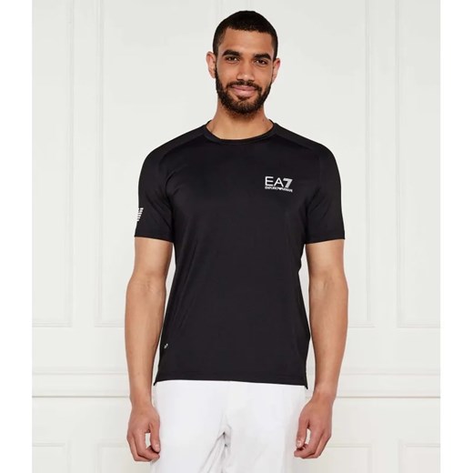 EA7 T-shirt | Regular Fit ze sklepu Gomez Fashion Store w kategorii T-shirty męskie - zdjęcie 184339597