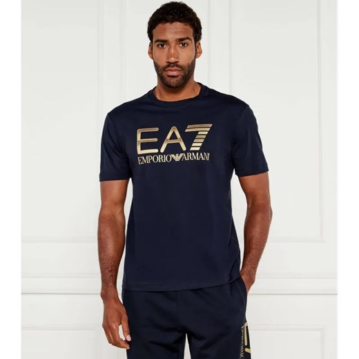 EA7 T-shirt | Regular Fit ze sklepu Gomez Fashion Store w kategorii T-shirty męskie - zdjęcie 184339598