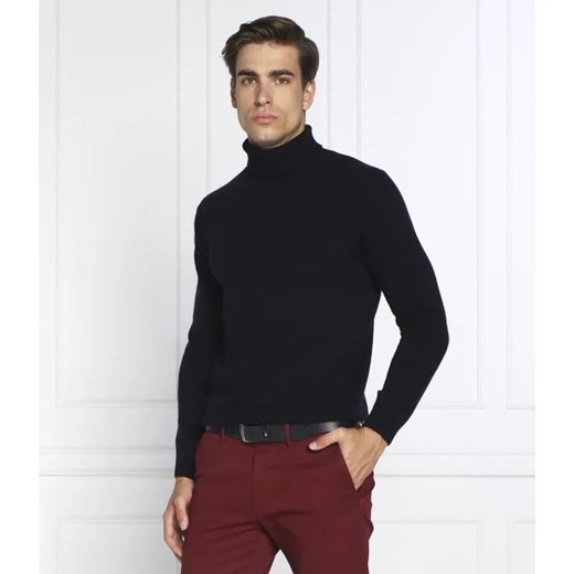 Oscar Jacobson Golf Salim Rollneck | Regular Fit | z dodatkiem wełny i kaszmiru ze sklepu Gomez Fashion Store w kategorii Swetry męskie - zdjęcie 184339646