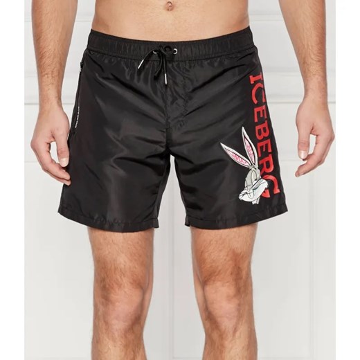 Iceberg Szorty kąpielowe | Regular Fit Iceberg M okazyjna cena Gomez Fashion Store