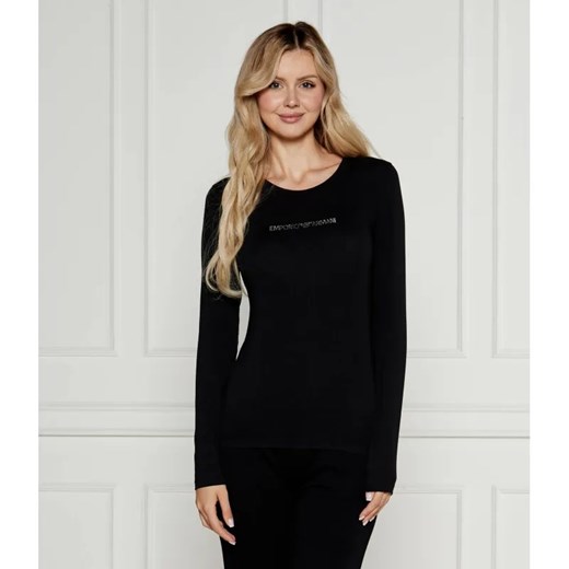 Emporio Armani Bluzka | Slim Fit ze sklepu Gomez Fashion Store w kategorii Bluzki damskie - zdjęcie 184339736