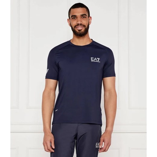 EA7 T-shirt | Regular Fit ze sklepu Gomez Fashion Store w kategorii T-shirty męskie - zdjęcie 184339849