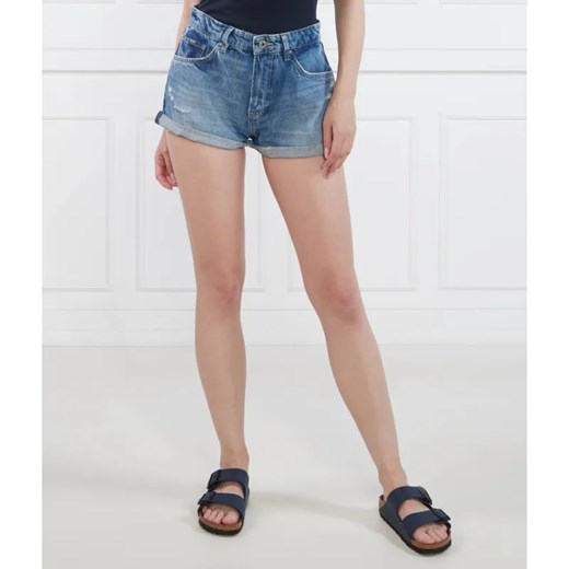 Pepe Jeans London Szorty SUZIE | Regular Fit | denim ze sklepu Gomez Fashion Store w kategorii Szorty - zdjęcie 184339859