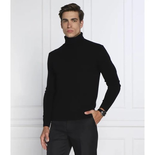 Oscar Jacobson Golf Salim Rollneck | Regular Fit | z dodatkiem wełny i kaszmiru Oscar Jacobson XXL Gomez Fashion Store wyprzedaż