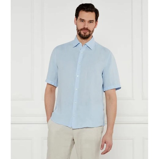 BOSS ORANGE Lniana koszula Rash_2_M | Regular Fit ze sklepu Gomez Fashion Store w kategorii Koszule męskie - zdjęcie 184339947