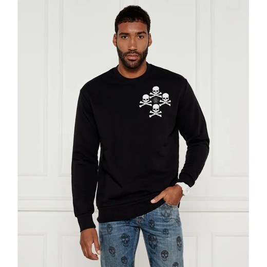 Philipp Plein Bluza Skull&Bones | Regular Fit XXL wyprzedaż Gomez Fashion Store