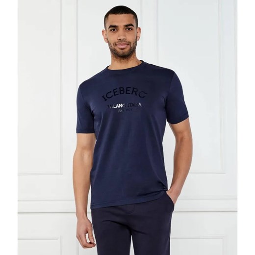 Iceberg T-shirt | Regular Fit ze sklepu Gomez Fashion Store w kategorii T-shirty męskie - zdjęcie 184340206