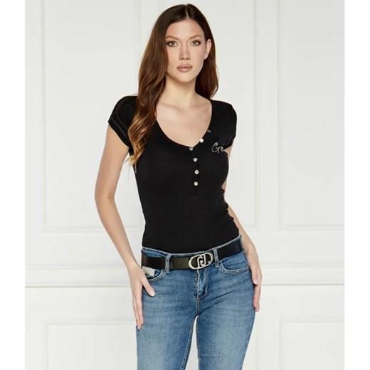 GUESS T-shirt | Slim Fit ze sklepu Gomez Fashion Store w kategorii Bluzki damskie - zdjęcie 184340208