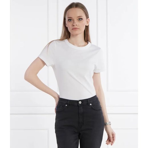 Hugo Blue T-shirt 2-pack | Slim Fit ze sklepu Gomez Fashion Store w kategorii Bluzki damskie - zdjęcie 184340215