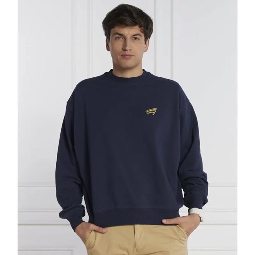Tommy Jeans Bluza BOXY SIGNATURE CREW | Regular Fit ze sklepu Gomez Fashion Store w kategorii Bluzy męskie - zdjęcie 184340216