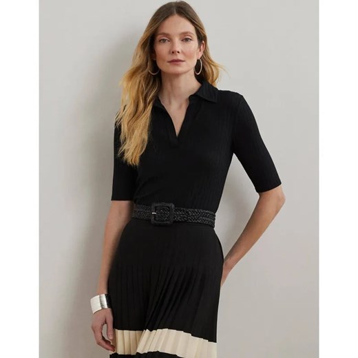 LAUREN RALPH LAUREN Sweter RAYON | Slim Fit ze sklepu Gomez Fashion Store w kategorii Swetry damskie - zdjęcie 184340297