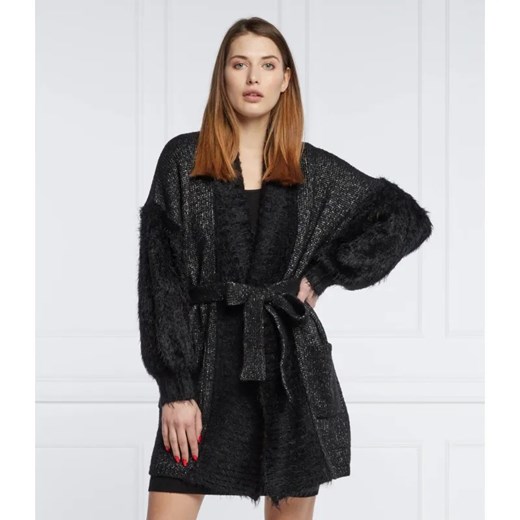 Liu Jo Kardigan | Relaxed fit | z dodatkiem wełny ze sklepu Gomez Fashion Store w kategorii Swetry damskie - zdjęcie 184340315