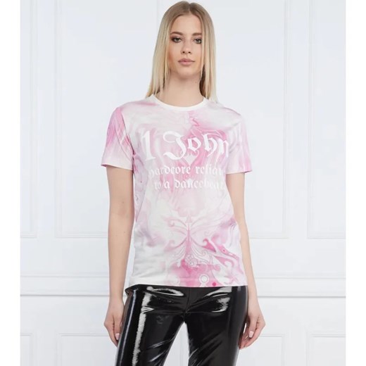 John Richmond T-shirt | Regular Fit ze sklepu Gomez Fashion Store w kategorii Bluzki damskie - zdjęcie 184340355