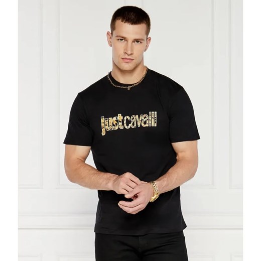 Just Cavalli T-shirt | Regular Fit ze sklepu Gomez Fashion Store w kategorii T-shirty męskie - zdjęcie 184340386