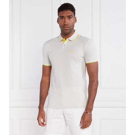 BOSS GREEN Polo Paul Curved | Slim Fit | stretch ze sklepu Gomez Fashion Store w kategorii T-shirty męskie - zdjęcie 184340415