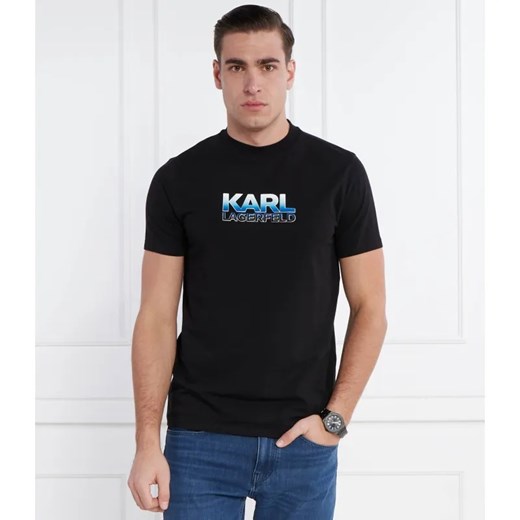 Karl Lagerfeld T-shirt | Regular Fit ze sklepu Gomez Fashion Store w kategorii T-shirty męskie - zdjęcie 184340439