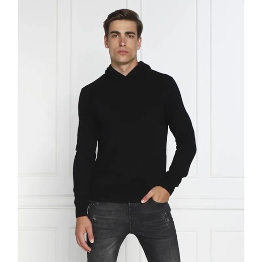 Oscar Jacobson Sweter | Regular Fit | z dodatkiem wełny i kaszmiru ze sklepu Gomez Fashion Store w kategorii Swetry męskie - zdjęcie 184340495