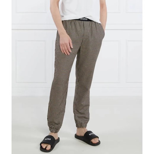BOSS BLACK Spodnie od piżamy Dynamic Pants Cuff | Regular Fit ze sklepu Gomez Fashion Store w kategorii Piżamy męskie - zdjęcie 184340497