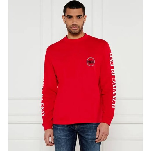 HUGO Longsleeve Dicruse | Regular Fit ze sklepu Gomez Fashion Store w kategorii T-shirty męskie - zdjęcie 184340516
