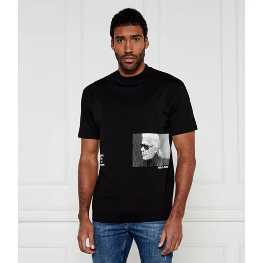 Karl Lagerfeld T-shirt | Regular Fit ze sklepu Gomez Fashion Store w kategorii T-shirty męskie - zdjęcie 184340518