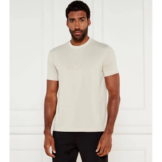 EA7 T-shirt | Slim Fit ze sklepu Gomez Fashion Store w kategorii T-shirty męskie - zdjęcie 184340577