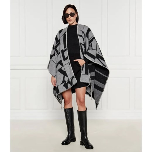 Max Mara Leisure Wełniane ponczo | Regular Fit ze sklepu Gomez Fashion Store w kategorii Poncza - zdjęcie 184340586