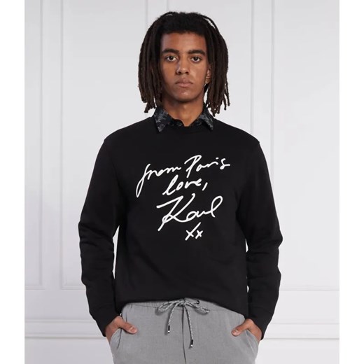 Karl Lagerfeld Bluza | Regular Fit ze sklepu Gomez Fashion Store w kategorii Bluzy męskie - zdjęcie 184340628