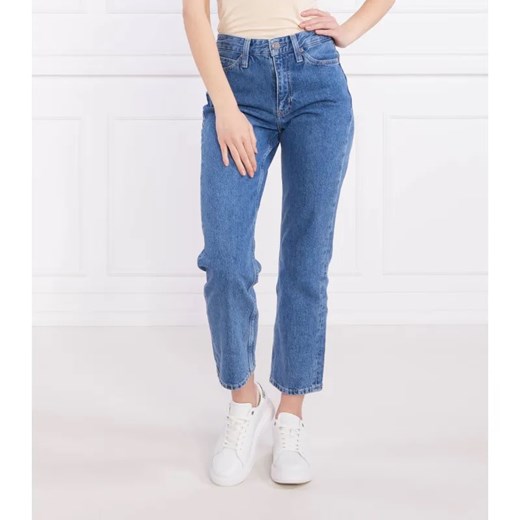 Calvin Klein Jeansy | Straight fit ze sklepu Gomez Fashion Store w kategorii Jeansy damskie - zdjęcie 184340636